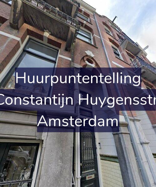 Foto gevel Huurpuntentelling voor Tweede Constantijn Huygensstraat 68-H, Amsterdam