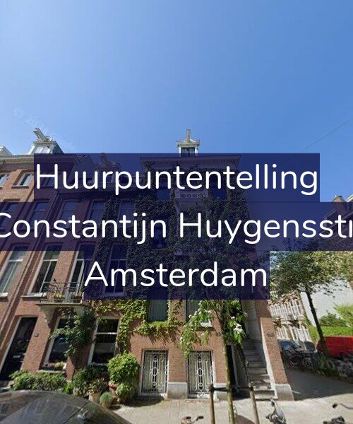 Foto gevel Huurpuntentelling voor Tweede Constantijn Huygensstraat 44-B, Amsterdam