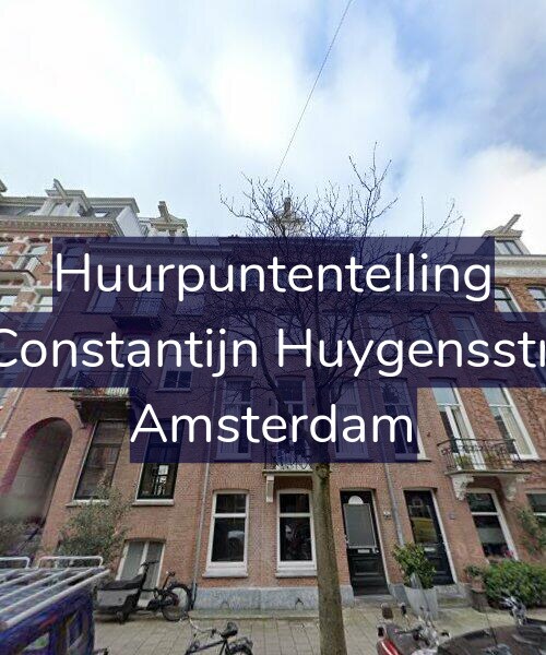 Foto gevel Huurpuntentelling voor Tweede Constantijn Huygensstraat 48-B, Amsterdam