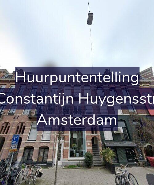 Foto gevel Huurpuntentelling voor Tweede Constantijn Huygensstraat 67-1, Amsterdam
