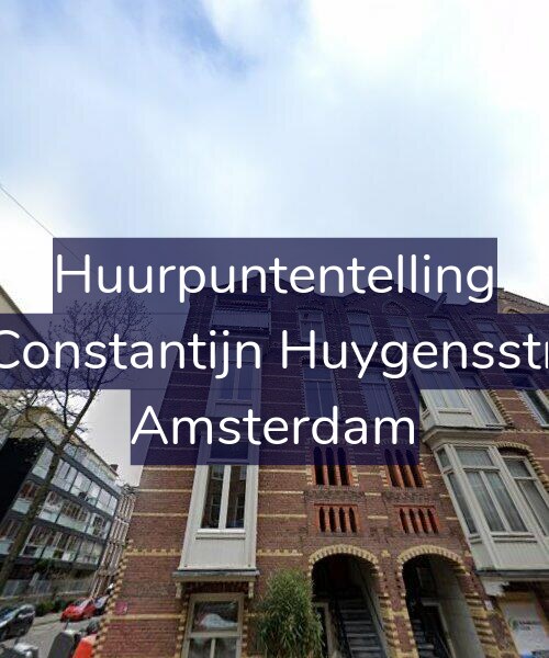 Foto gevel Huurpuntentelling voor Tweede Constantijn Huygensstraat 43-3, Amsterdam