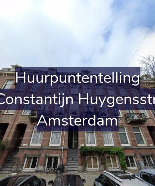 Foto gevel Huurpuntentelling voor Tweede Constantijn Huygensstraat 38-B, Amsterdam