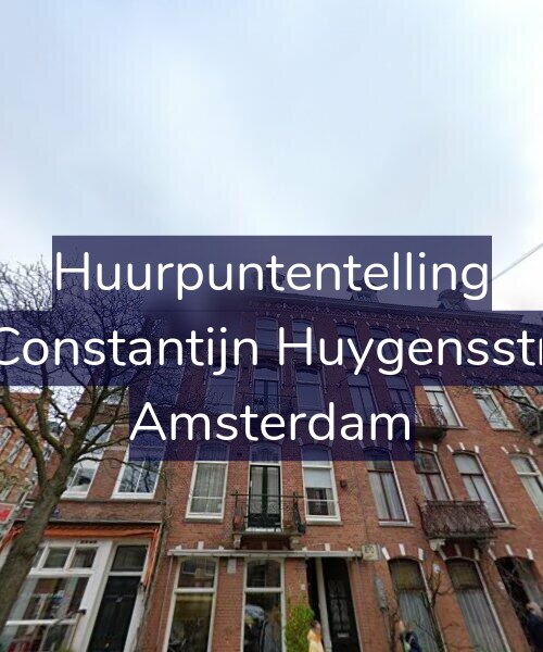 Foto gevel Huurpuntentelling voor Tweede Constantijn Huygensstraat 57-2, Amsterdam