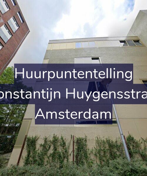 Foto gevel Huurpuntentelling voor Tweede Constantijn Huygensstraat 39-B11, Amsterdam