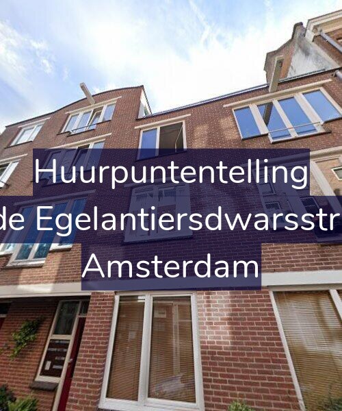 Foto gevel Huurpuntentelling voor Tweede Egelantiersdwarsstraat 73, Amsterdam
