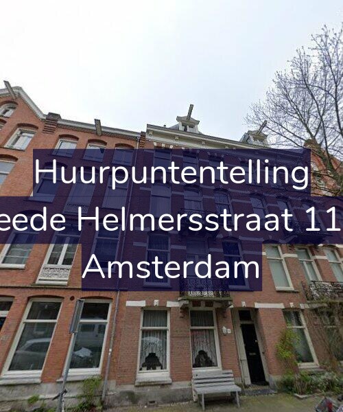 Foto gevel Huurpuntentelling voor Tweede Helmersstraat 119-2, Amsterdam
