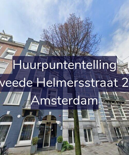 Foto gevel Huurpuntentelling voor Tweede Helmersstraat 2-4, Amsterdam