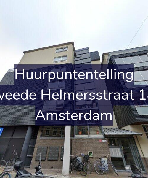 Foto gevel Huurpuntentelling voor Tweede Helmersstraat 188, Amsterdam