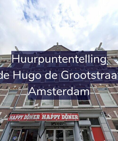 Foto gevel Huurpuntentelling voor Tweede Hugo de Grootstraat 60-3, Amsterdam