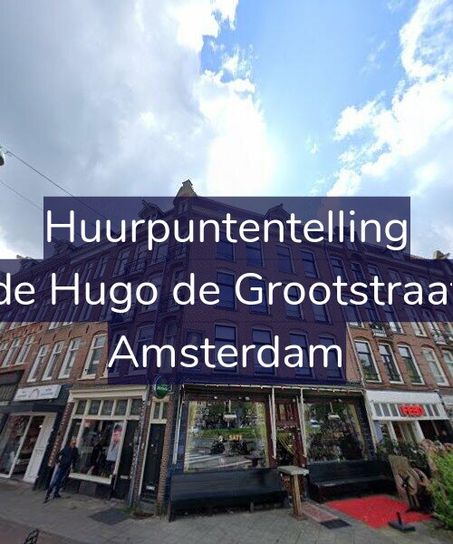Foto gevel Huurpuntentelling voor Tweede Hugo de Grootstraat 33-1, Amsterdam