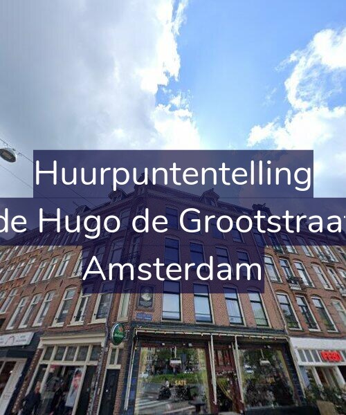 Foto gevel Huurpuntentelling voor Tweede Hugo de Grootstraat 33-3, Amsterdam