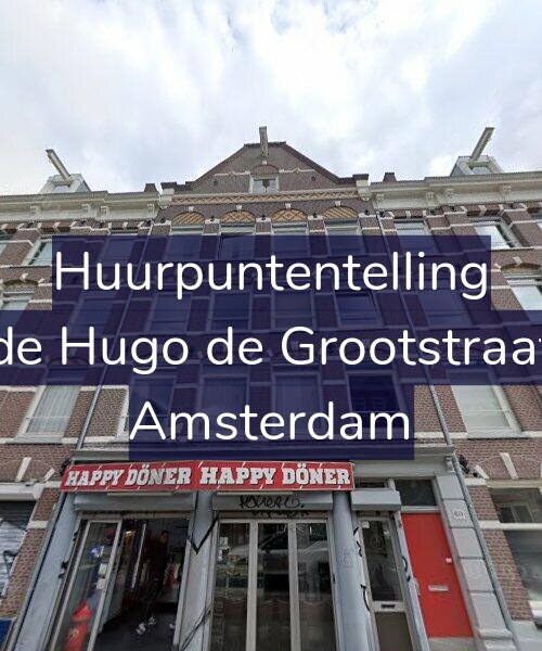 Foto gevel Huurpuntentelling voor Tweede Hugo de Grootstraat 60-1, Amsterdam