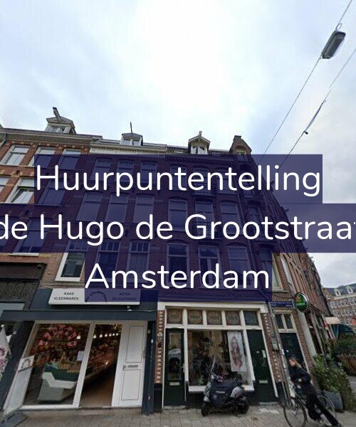 Foto gevel Huurpuntentelling voor Tweede Hugo de Grootstraat 31-3, Amsterdam
