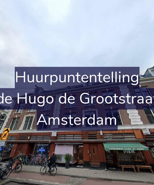 Foto gevel Huurpuntentelling voor Tweede Hugo de Grootstraat 14-1, Amsterdam