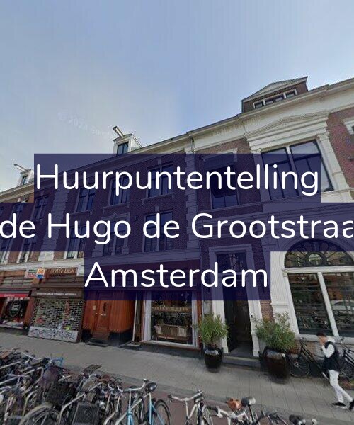 Foto gevel Huurpuntentelling voor Tweede Hugo de Grootstraat 8-H, Amsterdam