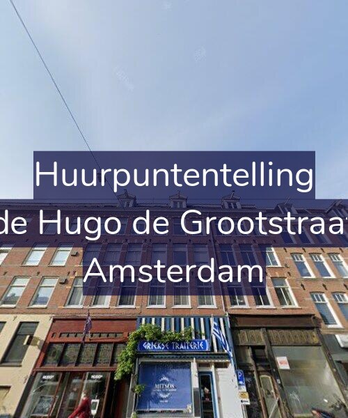 Foto gevel Huurpuntentelling voor Tweede Hugo de Grootstraat 25-2, Amsterdam