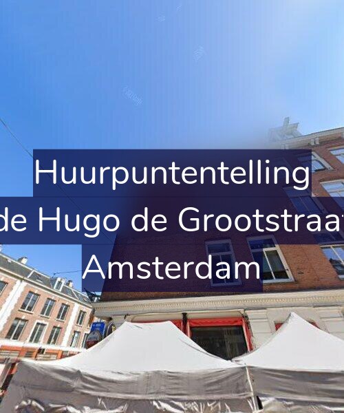 Foto gevel Huurpuntentelling voor Tweede Hugo de Grootstraat 19-2, Amsterdam