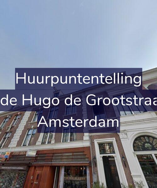 Foto gevel Huurpuntentelling voor Tweede Hugo de Grootstraat 8-2, Amsterdam