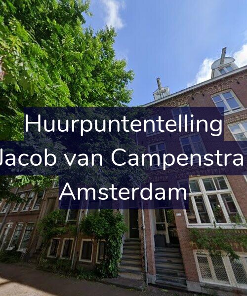 Foto gevel Huurpuntentelling voor Tweede Jacob van Campenstraat 115-A, Amsterdam
