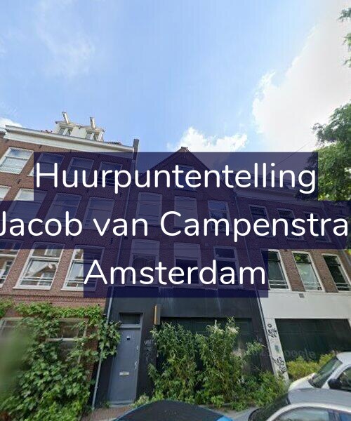 Foto gevel Huurpuntentelling voor Tweede Jacob van Campenstraat 131-1, Amsterdam