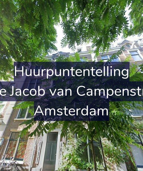 Foto gevel Huurpuntentelling voor Tweede Jacob van Campenstraat 76, Amsterdam