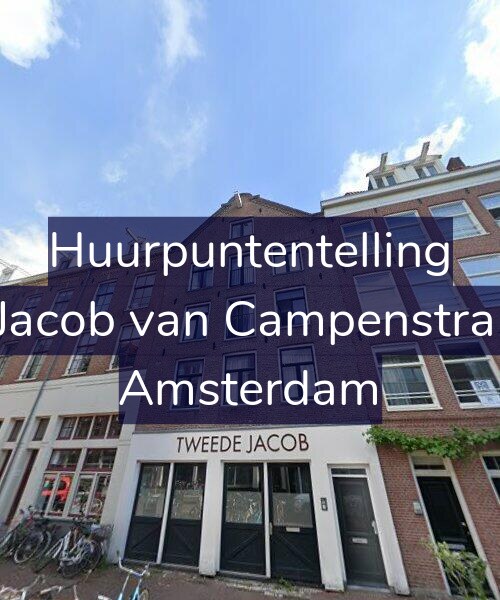 Foto gevel Huurpuntentelling voor Tweede Jacob van Campenstraat 127-A, Amsterdam