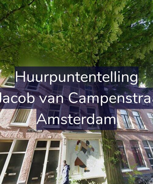 Foto gevel Huurpuntentelling voor Tweede Jacob van Campenstraat 106-H, Amsterdam