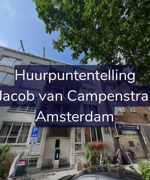 Foto gevel Huurpuntentelling voor Tweede Jacob van Campenstraat 157-A, Amsterdam