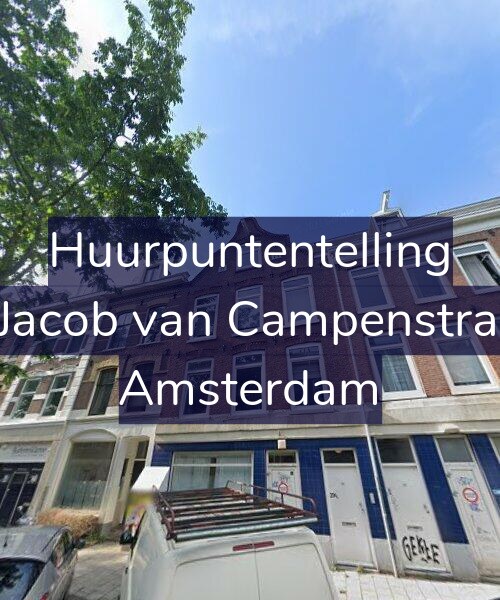 Foto gevel Huurpuntentelling voor Tweede Jacob van Campenstraat 145-2, Amsterdam
