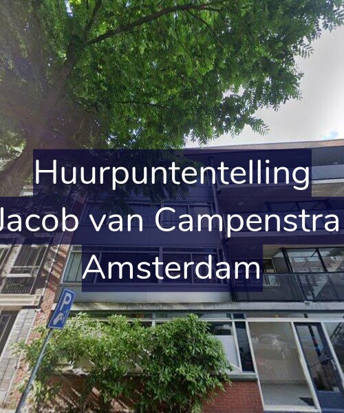 Foto gevel Huurpuntentelling voor Tweede Jacob van Campenstraat 128-A, Amsterdam