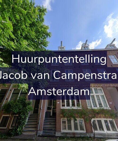 Foto gevel Huurpuntentelling voor Tweede Jacob van Campenstraat 117-B, Amsterdam