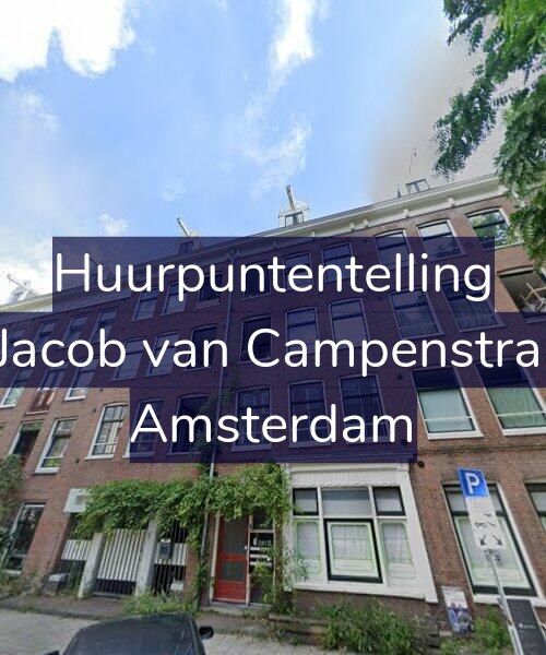 Foto gevel Huurpuntentelling voor Tweede Jacob van Campenstraat 107-B, Amsterdam