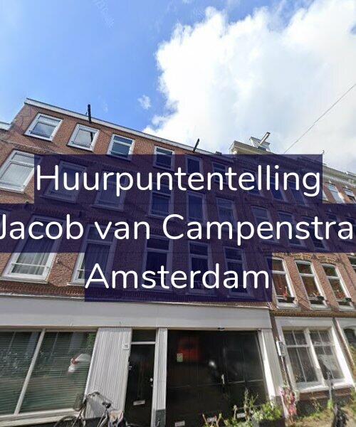 Foto gevel Huurpuntentelling voor Tweede Jacob van Campenstraat 116-2, Amsterdam