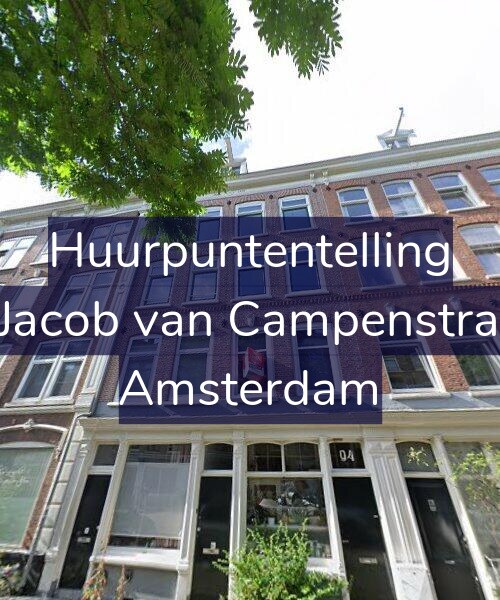 Foto gevel Huurpuntentelling voor Tweede Jacob van Campenstraat 94-1L, Amsterdam