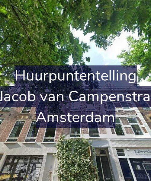Foto gevel Huurpuntentelling voor Tweede Jacob van Campenstraat 139-3, Amsterdam