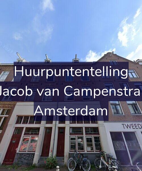 Foto gevel Huurpuntentelling voor Tweede Jacob van Campenstraat 125-A, Amsterdam