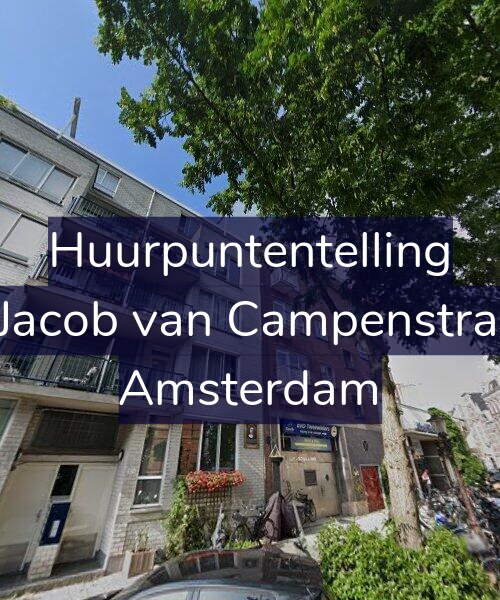 Foto gevel Huurpuntentelling voor Tweede Jacob van Campenstraat 161-3, Amsterdam