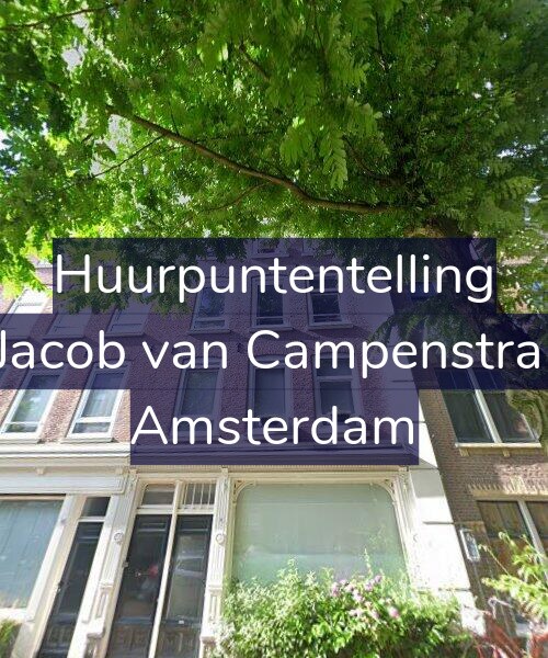 Foto gevel Huurpuntentelling voor Tweede Jacob van Campenstraat 88-2V, Amsterdam