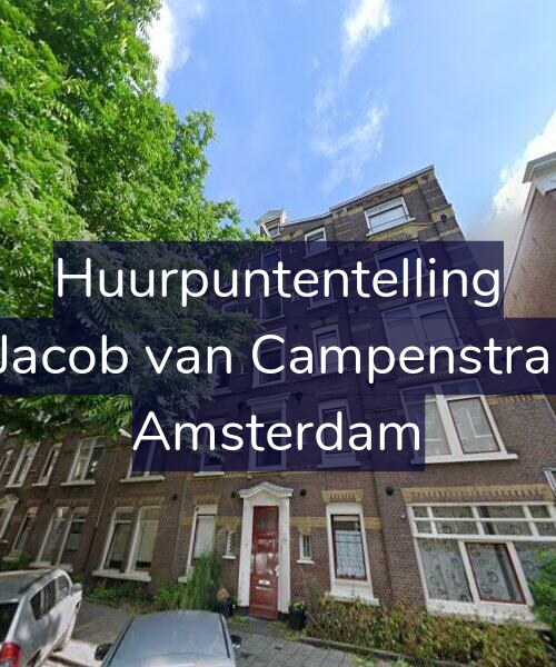 Foto gevel Huurpuntentelling voor Tweede Jacob van Campenstraat 89-2R, Amsterdam