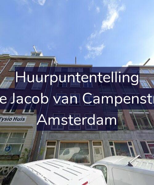 Foto gevel Huurpuntentelling voor Tweede Jacob van Campenstraat 31, Amsterdam