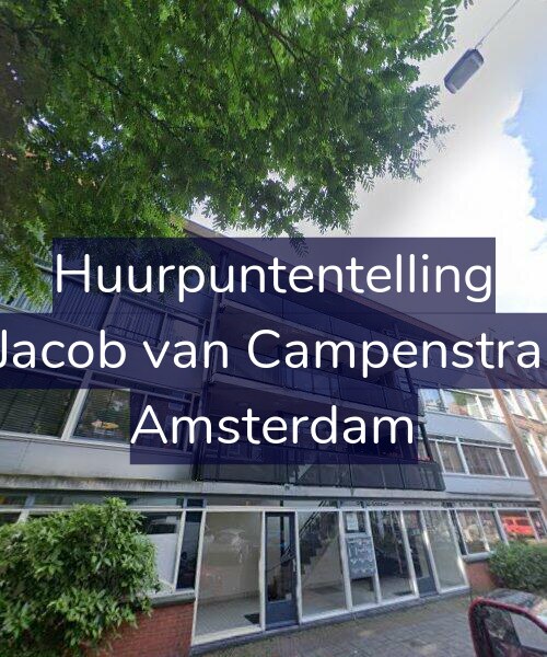 Foto gevel Huurpuntentelling voor Tweede Jacob van Campenstraat 126-C, Amsterdam