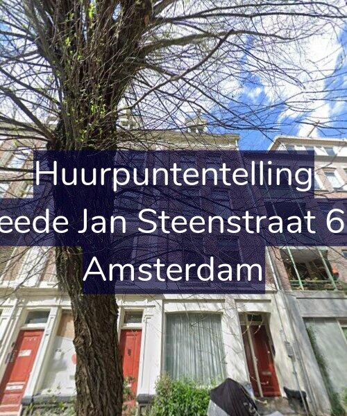 Foto gevel Huurpuntentelling voor Tweede Jan Steenstraat 63-1, Amsterdam