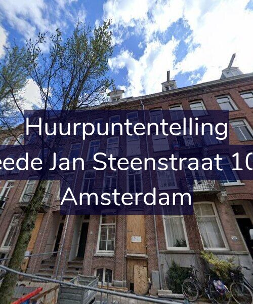 Foto gevel Huurpuntentelling voor Tweede Jan Steenstraat 104-3, Amsterdam