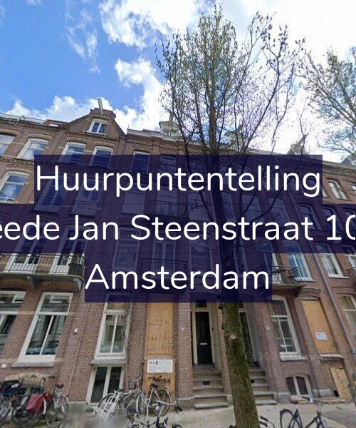Foto gevel Huurpuntentelling voor Tweede Jan Steenstraat 106-1, Amsterdam