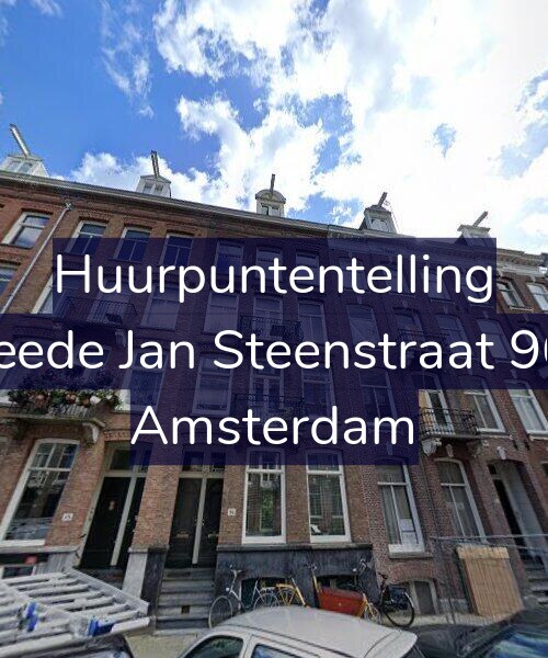 Foto gevel Huurpuntentelling voor Tweede Jan Steenstraat 96-D, Amsterdam