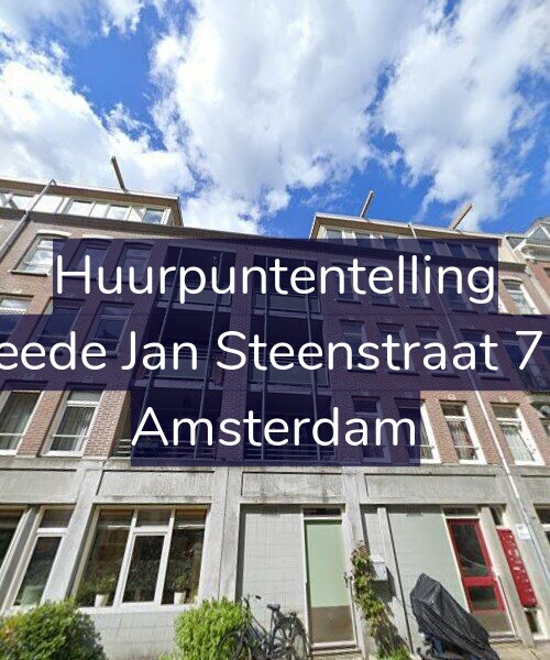 Foto gevel Huurpuntentelling voor Tweede Jan Steenstraat 71-B, Amsterdam