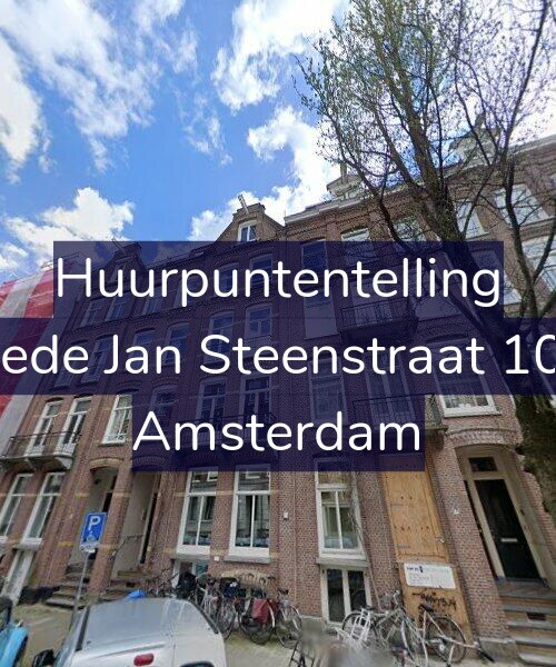 Foto gevel Huurpuntentelling voor Tweede Jan Steenstraat 108-H, Amsterdam