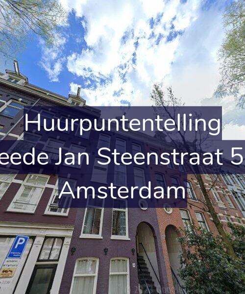 Foto gevel Huurpuntentelling voor Tweede Jan Steenstraat 54-2, Amsterdam
