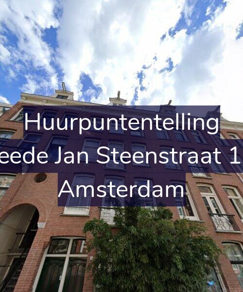 Foto gevel Huurpuntentelling voor Tweede Jan Steenstraat 14-3, Amsterdam