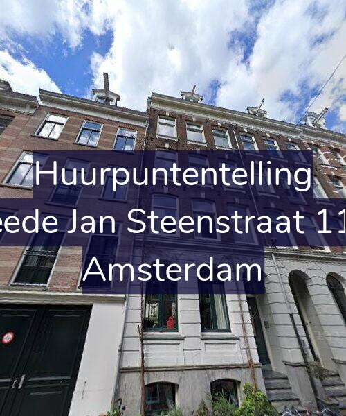 Foto gevel Huurpuntentelling voor Tweede Jan Steenstraat 113-2, Amsterdam
